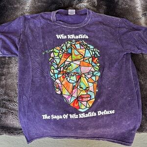 Purple Graphic Shirt